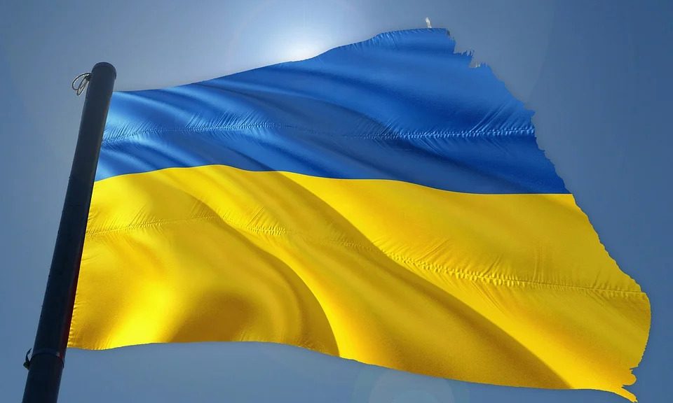 Flagge der Ukraine